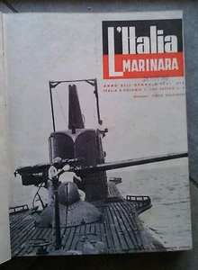 RACCOLTA DI RIVISTE: "L'ITALIA MARINARA" - ANNATA 1941 COMPLETA GENNAIO/DICEMBRE - Picture 1 of 1