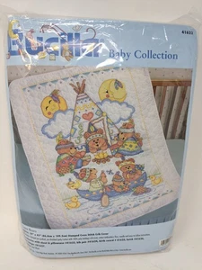 Bucilla Bears Punto Croce Copri Presepe Appeso a Parete Kit Artigianale - Foto 1 di 9