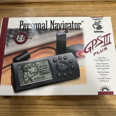 Garmin GPS III Plus Handheld - Image 1 of 4