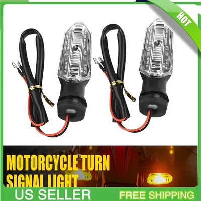 Luz ámbar intermitente LED para motocicleta HONDA CB400F NC700 CBR500R Foto 1 de 4