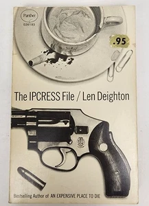 The IPCRESS File by Len Deighton 1967 Spy Fiction Thriller Vintage Novel - Foto 1 di 6