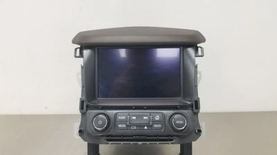 18 GMC YUKON DENALI XL RADIO AUDIO CONTROL PANEL WITH DISPLAY SCREEN 84540932 - Image 1 of 4