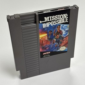 Mission: Impossible (NES Nintendo Entertainment System, 1990) Clean