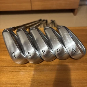 PRGR 03 Iron Set 7-9+Pw+Aw Diamana FOR PRGR Graphite SR Flex 5pcs RH From Japan - Picture 1 of 16