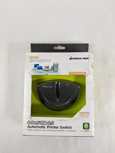 New IOGear GUB431 4-Port USB 2.0 Automatic Printer Switch - Picture 1 of 6