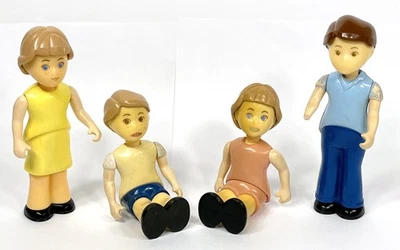 Lote de figuras vintage de casa de muñecas Little Tikes mamá papá hermano hermana TLC Foto 1 de 4