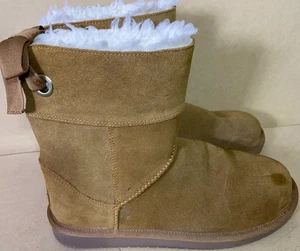 Damen-Winterstiefeletten Koolaburra by UGG hellbraun 1108611 Größe 5 Fell gefüttert - Bild 1 von 11