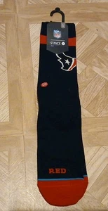 Stance Houston Texans Logo Crew-Socken Freizeit Large Herren 9-12 brandneu - Bild 1 von 4