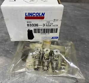 Lincoln Industrial INJECTOR SL-32 3-ASSY 83336-3 High Pressure Injector Nos - Picture 1 of 5