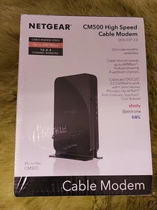 NETGEAR CM500 High Speed Cable Modem | DOCSIS 3.0 | CM500-100NAS - SEALED NIB - Picture 1 of 2