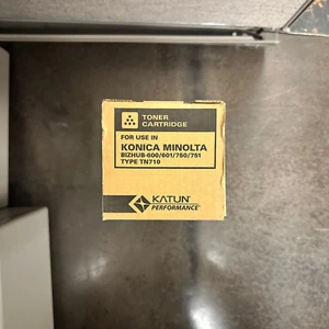 KONICA MINOLTA TONER FROM KATUN PERFORMANCE M bizhub-600/601/750/751 TN710 - Picture 1 of 6