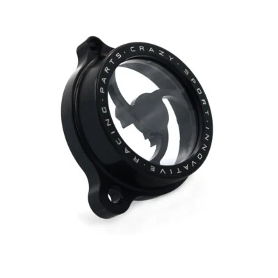 2023 Engine Oil Filter Clear Cover For Yamaha Raptor 700 700R Cap ATV Motorcycle - Image 1 of 4