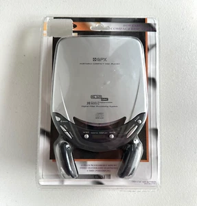 Reproductor de CD de disco compacto portátil GPX con auriculares C3851 NUEVO sellado - Imagen 1 de 4