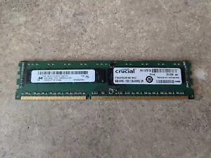 MICRON 8GB MT18KSF1G72PDZ-1G4E1FE PC3L-10600R DDR3 ECC SERVER MEMORY RAM L2-8(6) - Picture 1 of 7