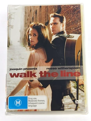 Walk The Line - Joaquin Phoenix, Reese Witherspoon - New & Sealed DVD Region 4 - Image 1 of 2