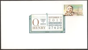 US 4705 Literary Arts O Henry DCP FDC 2012 - Picture 1 of 1