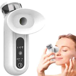 Spruzzatore Occhi Nano Mist Riscaldato Dispositivo Vaporiera Viso Elettrico Portatile Occhi Viso - Foto 1 di 24