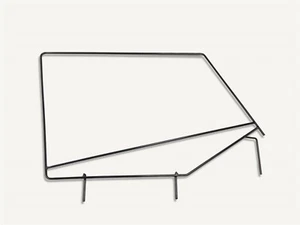 Rampage 89699 Window Frame Fits 87-95 Wrangler (YJ) - Picture 1 of 1