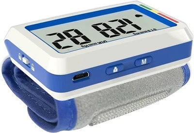 SCALA Multifunktions Handgelenk Blutdruckmessgerät mit USB dazu drei Geschenke