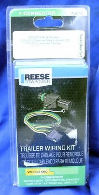 REESE TOWPOWER T CONNECTOR 78066 BUICK CHEVROLET NEW FREE SHIPPING - Изображение 1 из 4