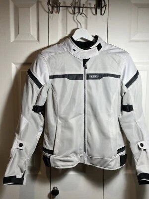 LS2 Riva Light gray Women’s Motorcycle Touring jacket Size Large - Image 1 of 4