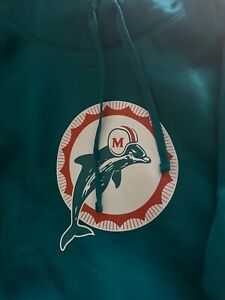 miami dolphins Men's Nike Aqua Miami Dolphins 2023 Sideline Club Alternate Tri-B