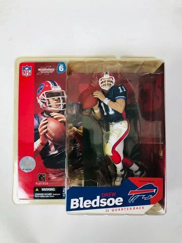 DREW BLEDSOE BUFFALO BILLS VINTAGE 2003 MCFARLANE FIGURINE SERIES 6 Cover