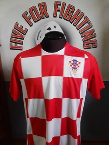 CROATIAN NATIONAL SOCCER TEAM JERSEY FIFA EURO WORLD CUP CROATIA  - Picture 1 of 14