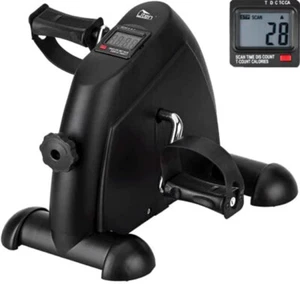 Mini Exerciser Bike Leg Arm Exercise Pedal Exerciser W/LCD Display Home Exercise - Picture 1 of 10