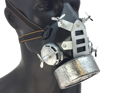 Costume Party Gas Mask Respirator Mouth Mask Steampunk Doomsday Cosplay - Image 1 of 3