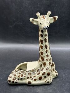 Red Wing Collector Society 1995 Miniature Giraffe Planter Original Tag Included