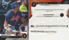 Michael Conforto NEW YORK METS 2020 TOPPS NOW ROAD TO OPENING DAY OD-257 SP 647