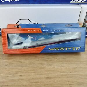 WOOSTER WORLD AIRLINES BOEING 757-200 AEROMEXICO FLUGZEUG 1:200 IN BOX REF...