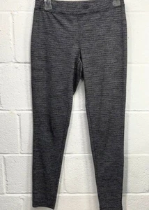 Pantaloni leggings alla caviglia vintage Express donna taglia S vita media grigio scuro statici - Foto 1 di 6