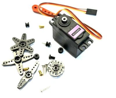 Lenk Servo Metall Getriebe Alu Arm Halterungen für 1:10 / 1:8er RC Car (2059-4) - Bild 1 von 4