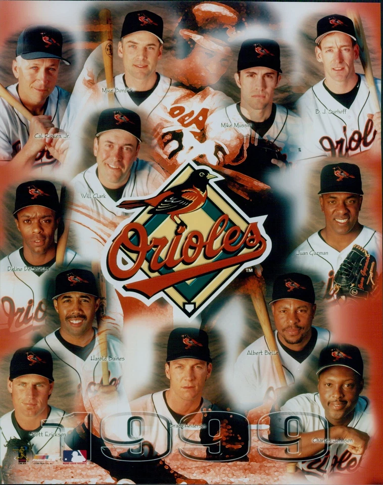 Baltimore Orioles 1999 Team Composite Licensed Unsigned 8x10 Glossy Photo A - Image 1 of 1