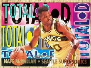 1994-95 NBA Fleer Total D #2 Of 10 Nate McMillan - Sonics - Picture 1 of 2