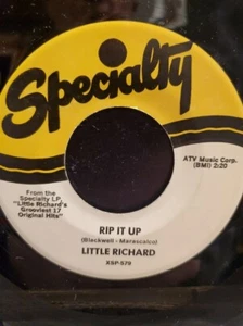 LITTLE RICHARD 7" 45 RPM "Rip It Up" & "Ready Teddy" NM- Condition - Picture 1 of 2
