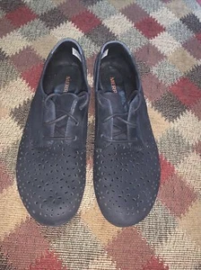 Merrell Black Performance Suede Shoes Sz 6.5 Very Thin. - Picture 1 of 4