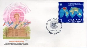 COMMONWEALTH DAY, 1983 FDC16203 - Picture 1 of 1