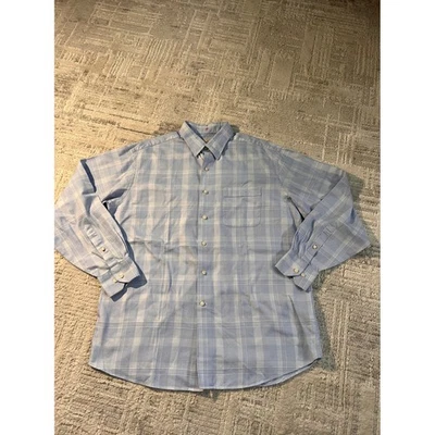 Tommy Bahama Men's Plaid Dress Shirt Size 16 34/35 Long Sleeve Button Down - Image 1 of 4