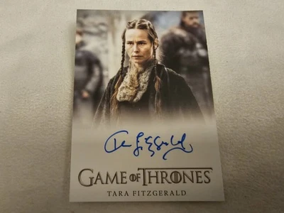 Game Of Thrones Rittenhouse Tara Fitzgerald Autograph Selyse Baratheon - Bild 1 von 2