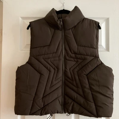 Chaleco Madden Girl Marrón Oscuro, Talla XL, Usado Excelente Estado  Foto 1 de 4