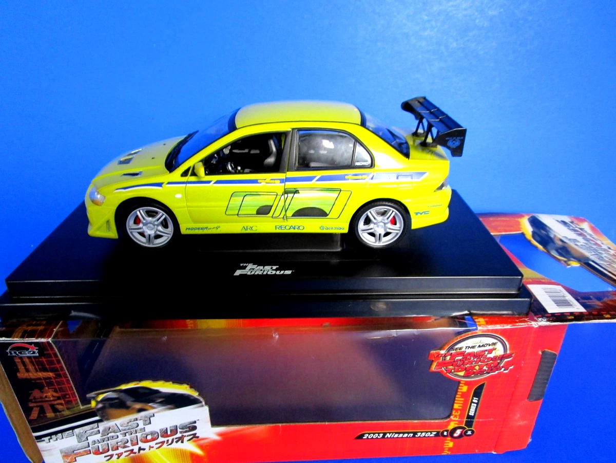 Fast & Furious Mitsubishi 1:18 Scale Diecast Cars, Trucks & Vans