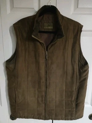 Rainforest Jacket Vest Mens Size XL Brown - Image 1 of 4
