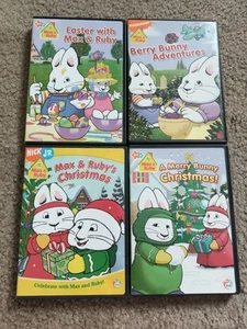 Lot of 4 Max & Ruby Series DVDs - Nick Jr  - Picture 1 of 2