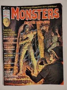 Stan Lee presenta monstruos de las películas #6 abril 1975 revista momia Karloff - Imagen 1 de 8