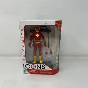 "Figura de 6"" de DC Collectibles Direct Icons The Flash con cinta de correr nueva caja dañada" - Imagen 1 de 9