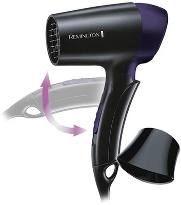 REMINGTON Reise-Haartrockner D2400 On The Go kompakt klappbar leicht 1400 W - Bild 1 von 3