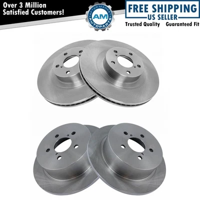 Rotores de freno delanteros y traseros para Subaru Legacy 2006-2009 Outback 2005-2009 Foto 1 de 4